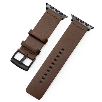 Кожаный ремешок для Apple Watch Band Ultra 8 7 6 SE 5 4 3 2 45 мм 41 мм мягкий correa iWatch 49 мм 44 мм 42 мм 40 мм 38 мм Браслет 2