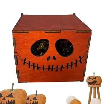Коробка конфет на Хэллоуин Коробка с угощениями Trick Or Treat Коробки многоразовые тыквы Набор коробок на Хэллоуин для призов на Хэллоуин Награды за школьный класс