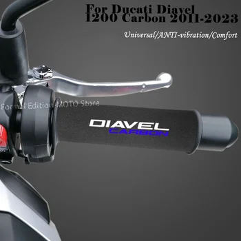 Крышка для рукоятки мотоцикла Противоударная губчатая ручка для мотоцикла Нескользящая ручка руля Губчатый чехол для Ducati Diavel 1200 Carbon 1260S