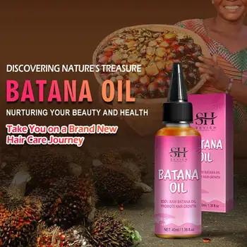  Масло Батана для лечения ломкости и облысения Тракционная маска для волос с алопецией и масло для роста Batana Essential 0