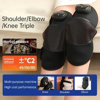  массажер для коленей с подогревом Горячий компресс Плечевые налокотники с электрической грелкой для коленей Физиотерапия для облегчения боли в суставе