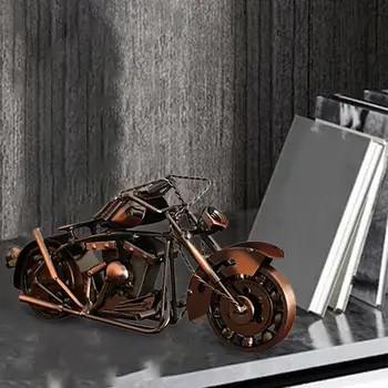 Металлическая ретро мотоциклетная статуэтка статуя крафт коллекция для подарка домашний декор