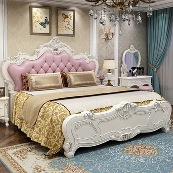 Металлические рамы для хранения вещей Queen Cool Многофункциональная кровать Эстетика Современное покрытие Mobili Per La Casa Роскошная мебель для спальни