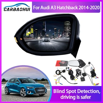 Миллиметр для Audi A3 Хэтчбек 2014-2020 Волновой радар Мониторинг слепых зон BSA BSD BSM Assist Безопасность вождения Помощь при смене полосы движения 0