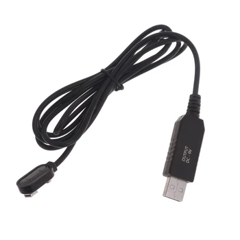 Модернизированный кабель для зарядки аккумулятора 9 В с питанием и освещением USB Элиминаторы аккумуляторов 9 В USB-кабель Простое управление