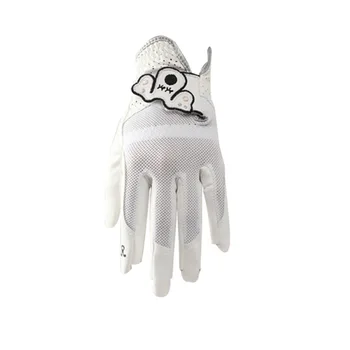  Модные дышащие перчатки из овчины для гольфа для женских повседневных спортивных перчаток с открытыми пальцами и использованием сенсорного экрана