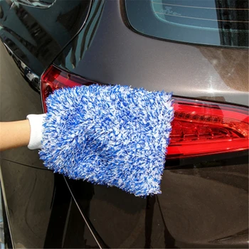 Мягкая перчатка для чистки автомобиля Ультра мягкая рукавица из микрофибры Madness Wash Легко сохнет Автодетализация Автомойка Рукавица для чистки автомобиля 0