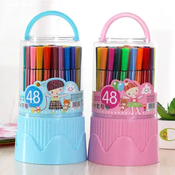  Набор красочных акварельных ручек, моющийся, красочная кисть для рисования, ручка для граффити для детей, детского сада и начальной школы