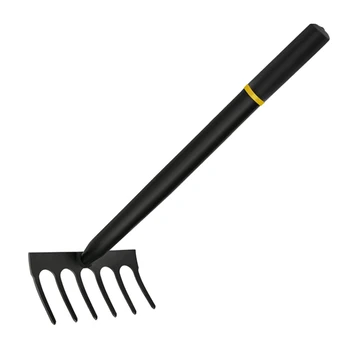  Набор садовой лопаты из 2 предметов включает в себя узкую лопату длиной 32 см и грабли для скарификации длиной 41 см 5