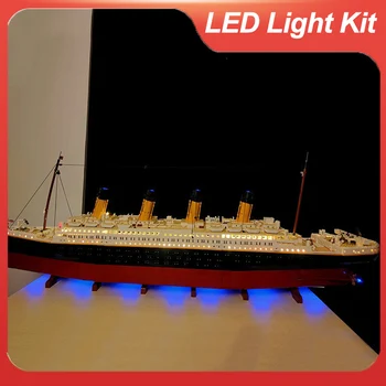 Набор светодиодных ламп с дистанционным управлением для 10294 строительных блоков корабля 