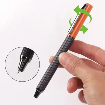  Новая вращающаяся перьевая ручка Morandi выдвижная 0,38 мм перьевая ручка с чернилами для письма Рождественская подарочная коробка