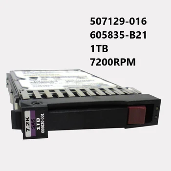 НОВЫЙ жесткий диск 507129-016 605835-B21 1 ТБ 7200 об/мин 2,5-дюймовый двухпортовый жесткий диск SAS-6 Гбит/с малого форм-фактора для серверов H+PE ProLiant от G2 до G7