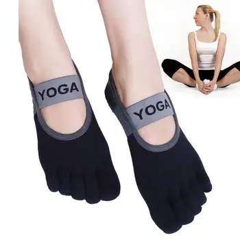 Носки для женщин Носки с пятью пальцами Женские носки Твердые 5 носков Носки Тапочки для девочек Lady Harajuku Впитывающие пот хлопчатобумажные носки