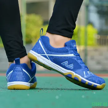 Обувь для бадминтона для мужчин и женщин Соревнования по бадминтону Кроссовки для тренировок по теннису на открытом воздухе Спортивная обувь 0