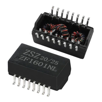  Однопортовые 100 Base-T 16-контактные сетевые трансформаторы LAN IC H1102NL