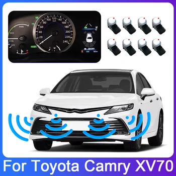 Оригинальные датчики Автомобильный датчик парковки Помощь Резервный радар Зуммер Система Для Toyota Camry XV70 17 2018 2019 2020 2021 2022 2023 0