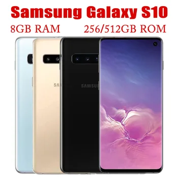 Оригинальный разблокированный Samsung Galaxy S10 G973U1 6,1