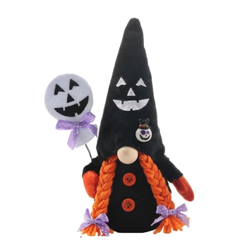 Очаровательная плюшевая кукла-гном для подарка на Хэллоуин и коллекции Мягкая мягкая игрушка для детей Домашний декор