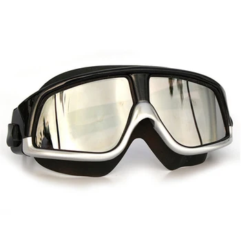 Очки для плавания для взрослых Очки для плавания с защитой от тумана HD Очки для дайвинга с защитой от тумана Очки для дайвинга Силиконовые очки для плавания Larg Прочный