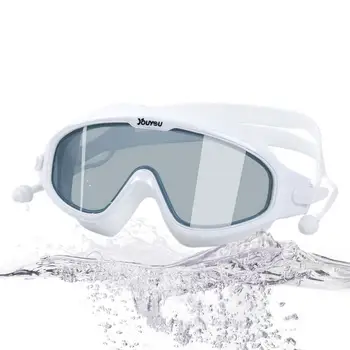 Очки для плавания с защитой от запотевания Hd для взрослых и детей Оптовая продажа силиконовых очков для плавания Очки для плавания широкого обзора Защита от ультрафиолета