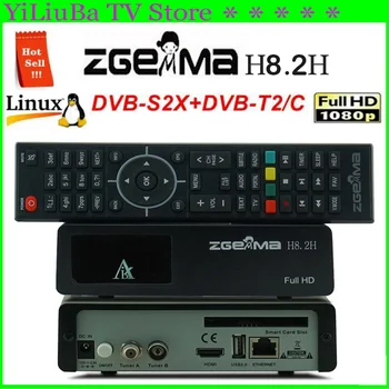 [Подлинный]Zgemma H8.2H Спутниковый ТВ-ресивер Linux Enigma2 Рецептор DVB-S2X +DVB-T2/C H2.65 1080P 4K HD Цифровой спутниковый ресивер