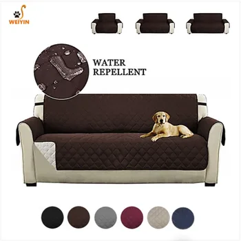  Подушка для дивана для домашних животных Four Seasons Универсальный водонепроницаемый нескользящий простой однотонный чехол для дивана 0