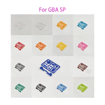 Полный набор клавиш Кнопки для GBA SP IPS Кнопка оболочки A B Выберите Пуск Включение питания Выкл L R Кнопки D-Pad Кнопка игровой консоли 0