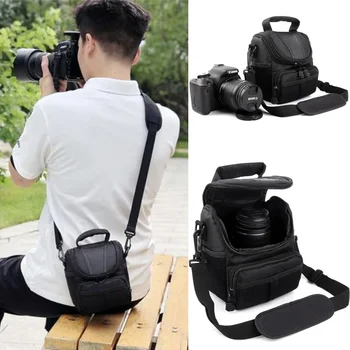 Портативная сумка для фотоаппарата Водонепроницаемая сумка для камеры на одно плечо Износостойкая слинговая камера Рюкзак для снижения нагрузки для DSLR / SLR камеры