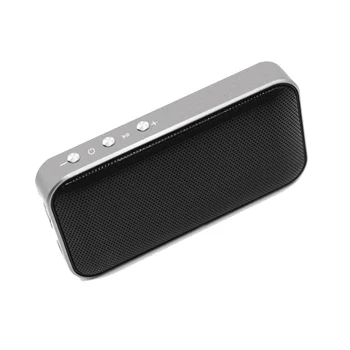  Портативный открытый мини-карманный аудио ультратонкий Bluetooth-динамик Громкоговоритель Поддержка TF-карты -белый