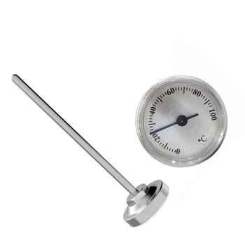 Практичный кухонный термометр Удобный датчик температуры молока Удобный термометр с четкой шкалой для вспенивания молока 1