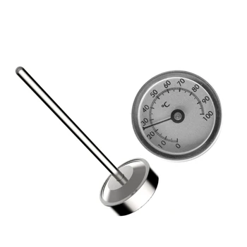 Практичный кухонный термометр Удобный датчик температуры молока Удобный термометр с четкой шкалой для вспенивания молока 3