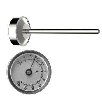 Практичный кухонный термометр Удобный датчик температуры молока Удобный термометр с четкой шкалой для вспенивания молока 4