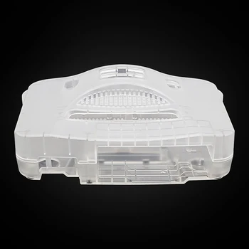 Прозрачный чехол Комплект полупрозрачных чехлов для N64 Ретро Игровая консоль Прозрачные коробки