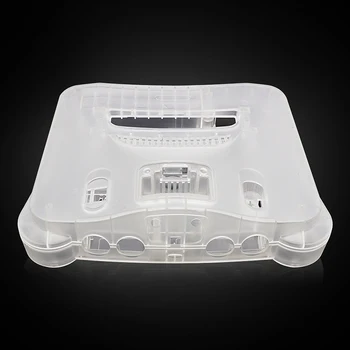Прозрачный чехол Комплект полупрозрачных чехлов для N64 Ретро Игровая консоль Прозрачные коробки 1
