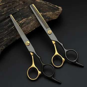 Профессиональная парикмахерская Плоские ножницы Филировка Парикмахерские ножницы для волос Ножницы для стрижки волос для парикмахерской 0