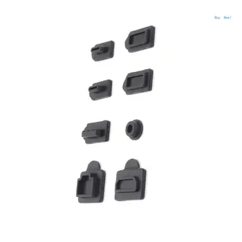 Пыленепроницаемые комплекты заглушек Резиновые заглушки для PS5Slim Поддерживайте окружающую среду без пыли 0