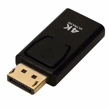 Разъем Кабель HDMI Преобразователь DP в HDMI Адаптер Display Port to HDMI DP Male to HDMI Female Конвертер DisplayPort