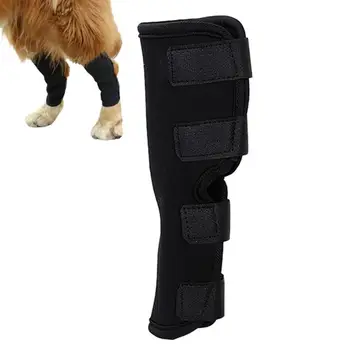  Регулируемые бинты для собак Собака Травма ноги Коленный бандаж Ремень Защита для собак Бинт для суставов Обертывание Собачьи Медицинские принадлежности