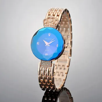 Роскошные женские часы Montre Femme Hodinky Сексуальные золотые часы Женский браслет Bayan Saats Diamond Crown Quart Wirstwatch 1