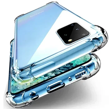 Роскошный прозрачный чехол для телефона Samsung Galaxy S8 S9 S10 S20 S21 S22 S23 Ultra Plus FE Note 9 10 A50 A51 A52 A53 A54 Ударопрочный чехол