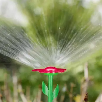  Садовые дождеватели в форме цветка Универсальные капельницы с потоком воды Садовый опрыскиватель Многоцелевые разбрызгиватели для садового газона 1