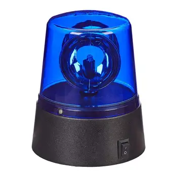 Сигнальная лампа Освещение вечеринки 360 Вращающиеся сигнальные огни безопасности Окружающее освещение на батарейках для ролевой игры в клубе дискотек
