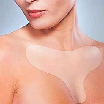 Силиконовые патчи против морщин для подтяжки груди ленты подушечки для подтяжки шеи checklift многоразовая наклейка для удаления морщин на коже груди 2