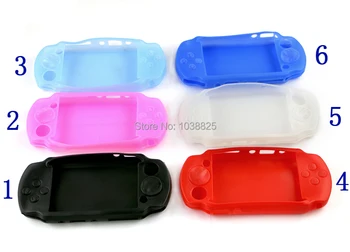Силиконовый мягкий защитный чехол для консоли PSP E 1000 для PSPE 1000 Body Protector Skin Case