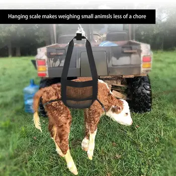  Складная подвесная стропа весов с регулируемыми ремнями для взвешивания телят, ягнят, коз, домашнего скота