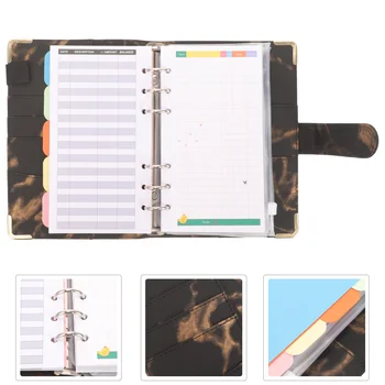 Скоросшиватель блокнота для бюджета с наличными конвертами Справочник по вкладному листу