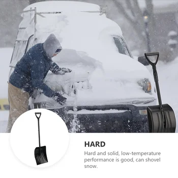  снег, 1 шт. съемный портативный компактный аварийный снег для автомобиля, прочный снег, складная конструкция, идеально подходит для сада, автомобиля 2