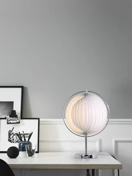 Современная скандинавская спальня прикроватная лампа настольная лампа модель комнаты гостиная столовая атмосфера торшер 1