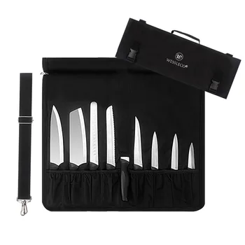  Сумка для ножей Сумка для ножей шеф-повара Складная сумка для ножей Сумка для переноски Кухонная сумка для приготовления пищи Портативный повар Кухонный инструмент Сумка для хранения ножей