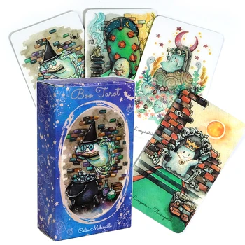 Таро Бу от Селии Мелсвилл 78 карт Таро ведьмин для начинающих Изучение карт Таро для начинающих